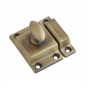 Loquets à bouton en laiton au design moderne HotForge - Product Image 1