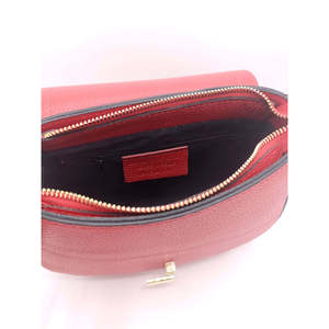 Structured Crossbody Bag in Genuine Dollar Leather - Made in <b>Italy</b> - Art. 24011 - Product Image 6
