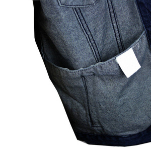 Chaqueta Vaquera de Color Sólido a la Moda para Hombre, Ropa Casual de Calle, Estilo Holgado, Lavado Ácido, Abrigo de Invierno con Cuello Camisero, OEM - Product Image 3
