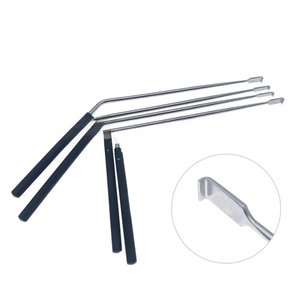 Rétracteur de crochet de racine de nerf écarteur de nerf 90 135 degrés poignée en métal noir crochet orthopédique de cerveau par Surgiright - Product Image 3