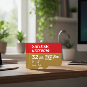 For SanDisk Extreme 32GB for MicroSDXC UHS-I U3 V90 <b>Memory</b> <b>Card</b> - Product Image 3