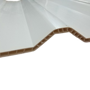 Nuovo prodotto a prova di acqua due pareti pvc foglio bianco upvc tegole vuote <span class=keywords><strong>per</strong></span> materiale da costruzione - Product Image 3