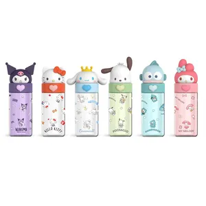 New Hello KT Kuromi stainless steel thermos cups cartoon cute student children water cups