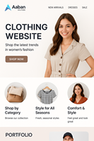 Las mujeres profesionales usan diseño de sitios web expertos en desarrollo web asequibles que ofrecen presencia en la tienda en línea elegante y asequible
