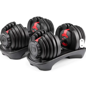 Juego de Mancuernas Ajustables Originales de 52.5 lb (24 kg), Equipo de Gimnasio, Pesas para Entrenamiento, Mancuernas para Fisicoculturismo en Venta - Product Image 6