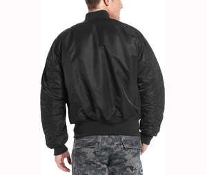 Blouson aviateur moto hiver pour hommes design personnalisé - Product Image 2