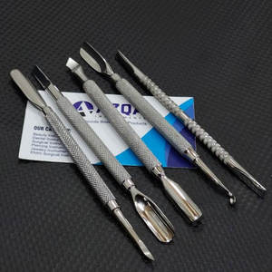 Empujador de Cutículas y Limpiador de Uñas Profesional de Acero Inoxidable de Doble Punta, Herramienta de Manicura y Pedicura - Product Image 6