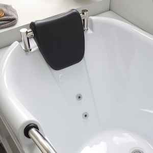 Vasca da Bagno Rettangolare in Acrilico con Idromassaggio per Mancinoli DORIS - Product Image 3