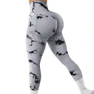 Vêtements de yoga femmes ascenseur Fitness Leggings tissu respirant conception femmes ascenseur Fitness Leggings vente directe d'usine - Product Image 1