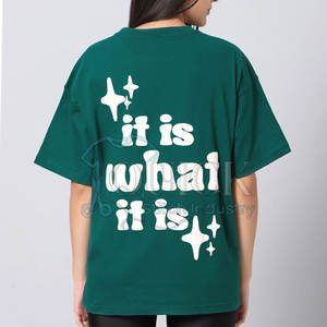 Camisetas de Algodón con Cuello Redondo para Mujer, Diseño Nuevo 2025, Verano, Ecológicas, Transpirables, de Secado Rápido, Hechas en Pakistán - Product Image 4