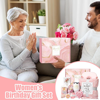 Coffret Cadeau Saint-Valentin pour Meilleure Amie : Masque pour les Yeux, Bougie, Boule de Bain – Célébrations Festives, Relaxation, Encouragement – Panier pour Femme