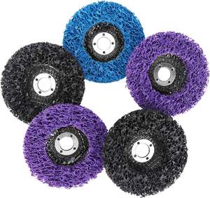 Disque à lamelles de 4 pouces pour le décapage de peinture, disque de nettoyage et de décapage avec support en fibre de verre - Product Image 1