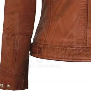 In Unique Color Casual 100% Polyester Fabric <b>Women</b> <b>Jacket</b> With Private Label's Leather <b>Jacket</b> for Ladies' - Product Image 5