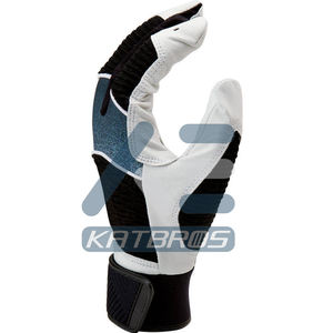Gants de frappe de baseball en cuir Cabretta à adhérence solide pour un swing rapide, prix bas, soutien et puissance de niveau entraînement - Product Image 6