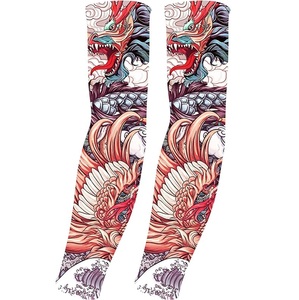 Precio de fábrica de alta calidad Logotipo personalizado Deportes Cool Arms Sleeves All Over Impreso Elegante Protector UV Manga de brazo de compresión - Product Image 2