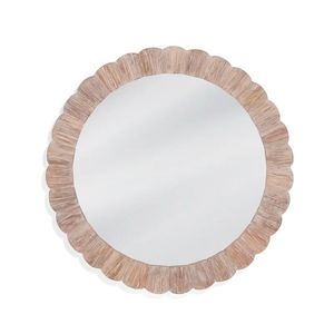 Miroir mural décoratif rond élégant en résine pour salon, chambre à coucher et couloir Décoration intérieure Miroir élégant avec cadre en résine - Product Image 5