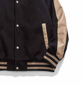 Blouson universel personnalisé style motard vintage streetwear décontracté, coupe universitaire, pour l'extérieur, écologique et respirant - Product Image 3