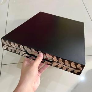 Suministro al por mayor, bandeja de servicio duradera ecológica hecha a mano de perla madre de lujo multifuncional para cocina, comedor, sala de estar - Product Image 4