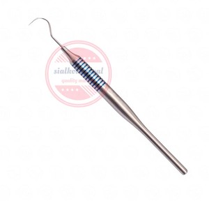 Juego de examen dental Kit dental de 3 piezas con espejo Explorer y pinzas - Product Image 5