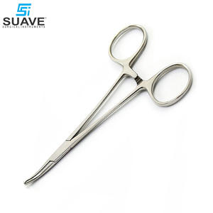 Poignée de verrouillage Forme incurvée Instruments chirurgicaux 23cm Taille Rachet Système de verrouillage Pince chirurgicale par SUAVE INSTRUMENTS SURGICAUX - Product Image 2