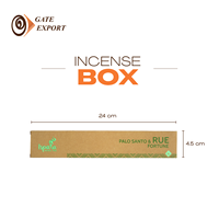 Nueva Ispalla Palo Santo Varillas de incienso de madera Natural Rue Hierba de Perú Experiencia de incienso Premium