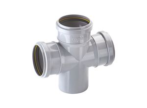 Haute qualité personnalisé PVC SWR tuyaux de Drainage des eaux usées souterraines raccords d'alimentation en eau tailles standard égales tête numéro de modèle - Product Image 4