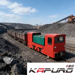 Locomotora de batería eléctrica antiexplosión de 5 toneladas para minería y túneles. - Product Image 1