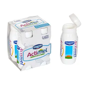 Danone Actimel Nachtisch Joghurt 1,6% Fett 6 × 100 g-Danone Actimel erdbeere-geschmack Fermentationsmilchprodukt 1,5% 100 g