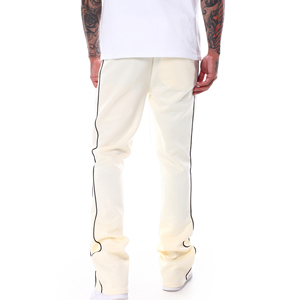 Pantalones apilados de hombre al por mayor de fabricante personalizado, pantalones transpirables de hombre para correr apilados - Product Image 2