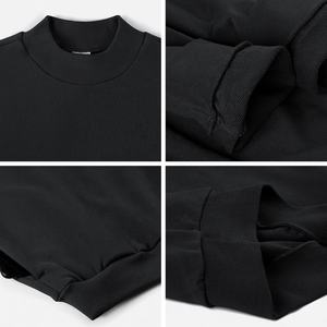 Sudadera con capucha básica lisa de invierno, estilo digital, al por mayor, personalizada, de algodón de alta calidad, tejida, oversize y de corte holgado. - Product Image 2