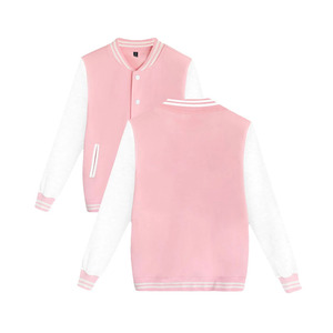 Chaqueta de béisbol Vintage para jóvenes con logotipo personalizable chaqueta de béisbol de invierno con bordado de chenilla Lisa personalizada para hombres - Product Image 4