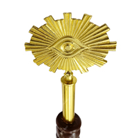 SCEPTRES ROYAUX DE LA FRÉMASONNERIE - BATONS DE PRINCIPES DE L'ARCHÉTAT ROYAL - BATONS DE REGLEMENTATION ANGLAISES