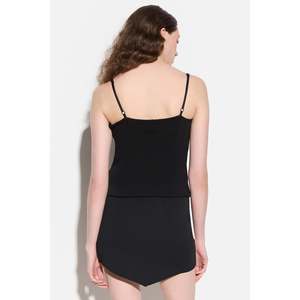 Blusas Casuales-Formales de Gasa y Algodón para Mujer, con Logotipo Bordado, Cuello Alto/Ondulado, Decoración de Encaje, Largas y Cortas, con Estampado de Lunares, Holgadas, para Otoño - Product Image 4