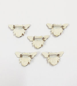 Écussons en toile brodés sur mesure faits à la main avec fil de bullion, broderie 3D, badges de mode, emballage personnalisé, taille et forme sur mesure - Product Image 5