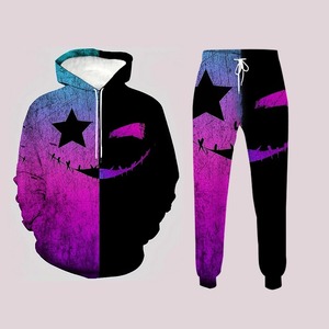 Evil IMP 3D สเวตเชิ้ตมีฮู้ด2ชิ้นพิมพ์ลายแนวสตรีทวินเทจสำหรับผู้ชายแนวสตรีทฤดูใบไม้ร่วง/ฤดูหนาว - Product Image 2