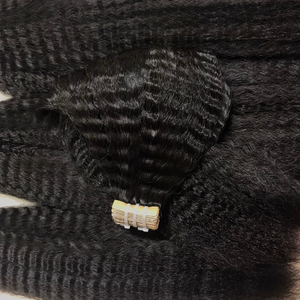 Tendance chaude Kinky Straight Remy Cheveux Vietnamiens Naturel Noir Cheveux Raides pour les Femmes Noires Du Vietnam - Product Image 6