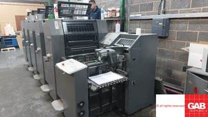 Máquina de impresión offset de cinco colores Heidelberg Speedmaster PM 52-5P usada en venta - Product Image 2