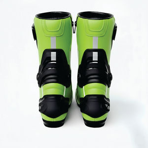 Custom Made Genuine Leather Motorbike Shoes Comfortable and Breathable Top Selling Motorbike <b>Boot</b> - Product Image 3