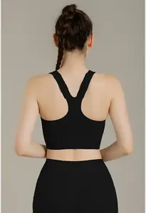 Tenue d'entraînement pour femmes, Leggings taille haute sans couture avec soutien-gorge de sport, ensemble de Yoga - Product Image 6