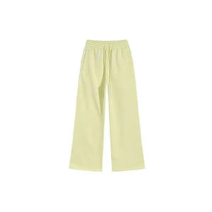 Pantalones Deportivos de Algodón 100% Ligeros, Estilo Urbano, Lavado Ácido, Desteñidos al Sol, con Logotipo de Pedrería, en Oferta - Product Image 2