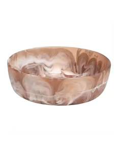 Bol à collation rond de qualité supérieure en bois de bambou et bol de service à dessert en résine parfait pour la vaisselle de restaurant et la maison - Product Image 2