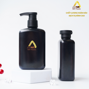 Meilleure vente de l'usine du Vietnam 350ml HDPE PP bouchon en plastique bouteille d'emballage cosmétique pour shampooing conditionneur Show Gel numérique - Product Image 2