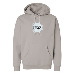 Sudadera con capucha de peso pesado de invierno para hombre personalizada independiente con estampado Digital bordado - Product Image 4