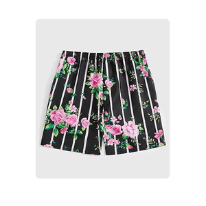 Pantalones Cortos Casuales Unisex de Poliéster Transpirable de Secado Rápido con Estampado Personalizado para Playa, Gimnasio y Deportes - Product Image 2