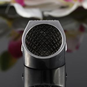 Nouveau luxueux Hip Hop glacé argent véritable 925 sterling hommes bijoux fins Leb Grown bagues en diamant pour hommes - Product Image 3