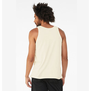 Débardeur de sport unisexe en jersey respirant pour yoga, course, gym, coupe ajustée, style décontracté, méthode de tissage tricoté - Product Image 4