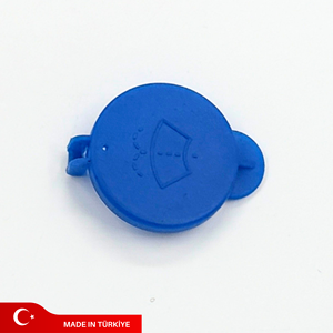 Tapa del depósito del limpiaparabrisas 5S6117632AB azul para Ford Fiesta V Fusion 2001-2012, de plástico PP con sistema de ajuste a presión - Product Image 1