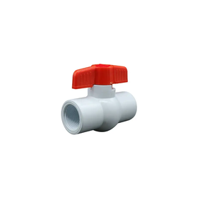 บอลวาล์วพลาสติก PVDF 3/4นิ้วทนทาน150 | วาล์วทนกรดและสารเคมีพร้อมการรับประกัน3ปี - Product Image 1