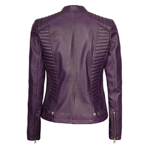 Veste en cuir sur mesure pour femmes, style unique, 100% daim, vente en gros de vestes en daim - Product Image 2