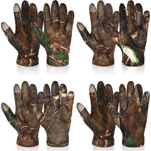 ถุงมือลายพรางสำหรับล่าสัตว์สำหรับผู้ชายผู้หญิงทนทานต่อสภาพอากาศอุปกรณ์ล่าสัตว์กลางแจ้งทุกฤดู - Product Image 1